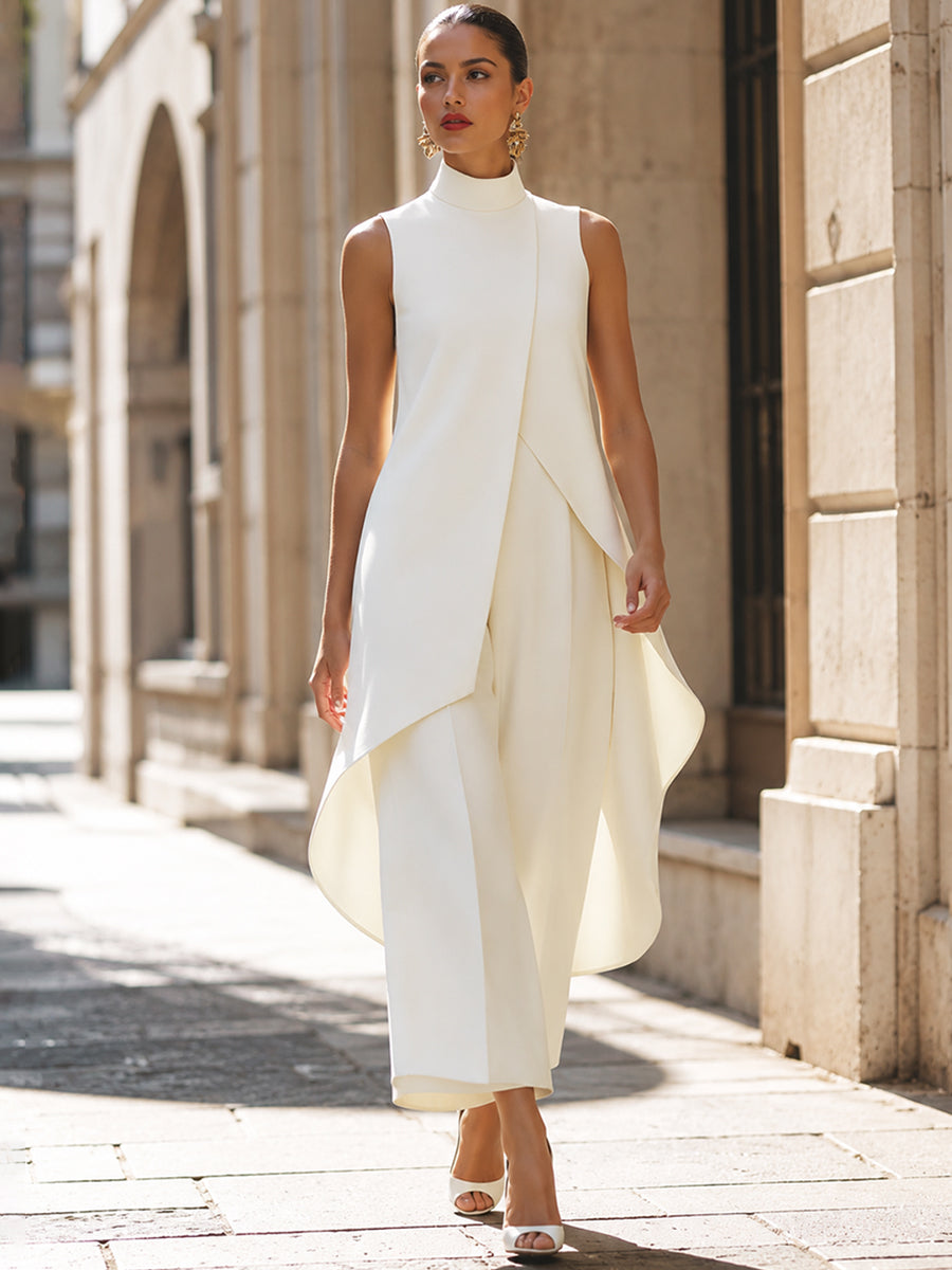 Martina | Elegantní dlouhé monokryté šaty