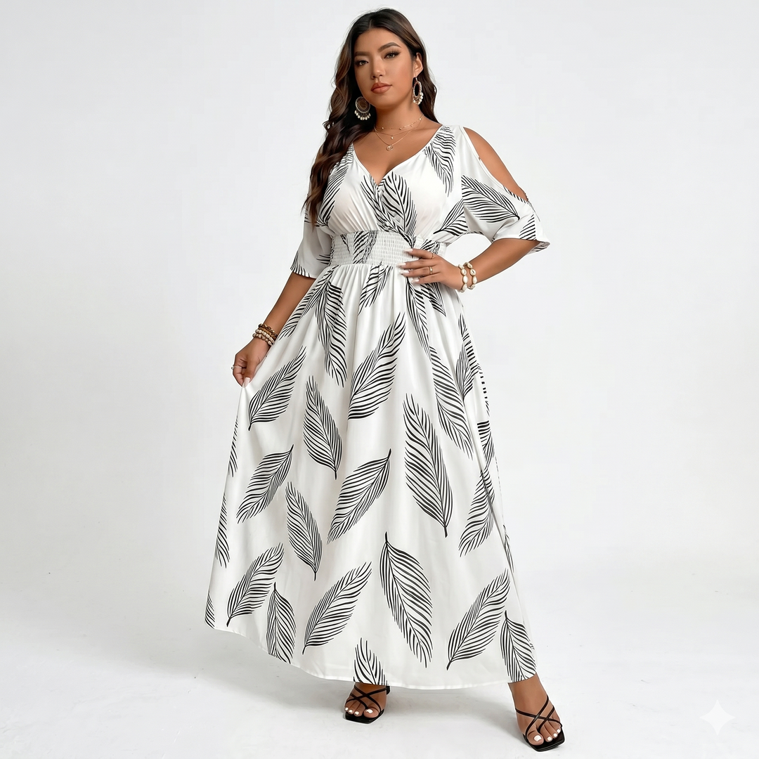 Vavena – Boho styl šaty s odhalenými rameny