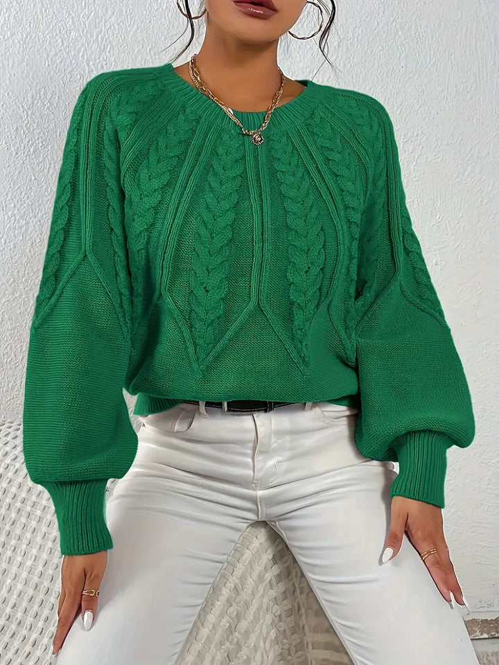 Özden - Elegantní Svetr s Dlouhým Rukávem