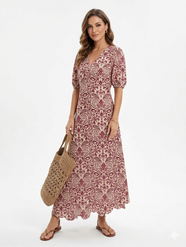 Luna – Lehká Boho Šaty