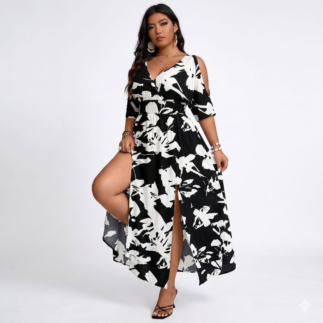 WAVENA – Boho styl šatů s odhalenými rameny