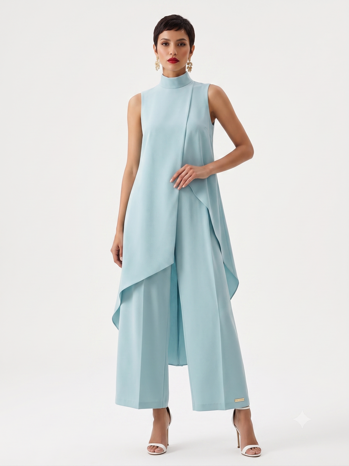 Martina | Elegantní dlouhé monokryté šaty