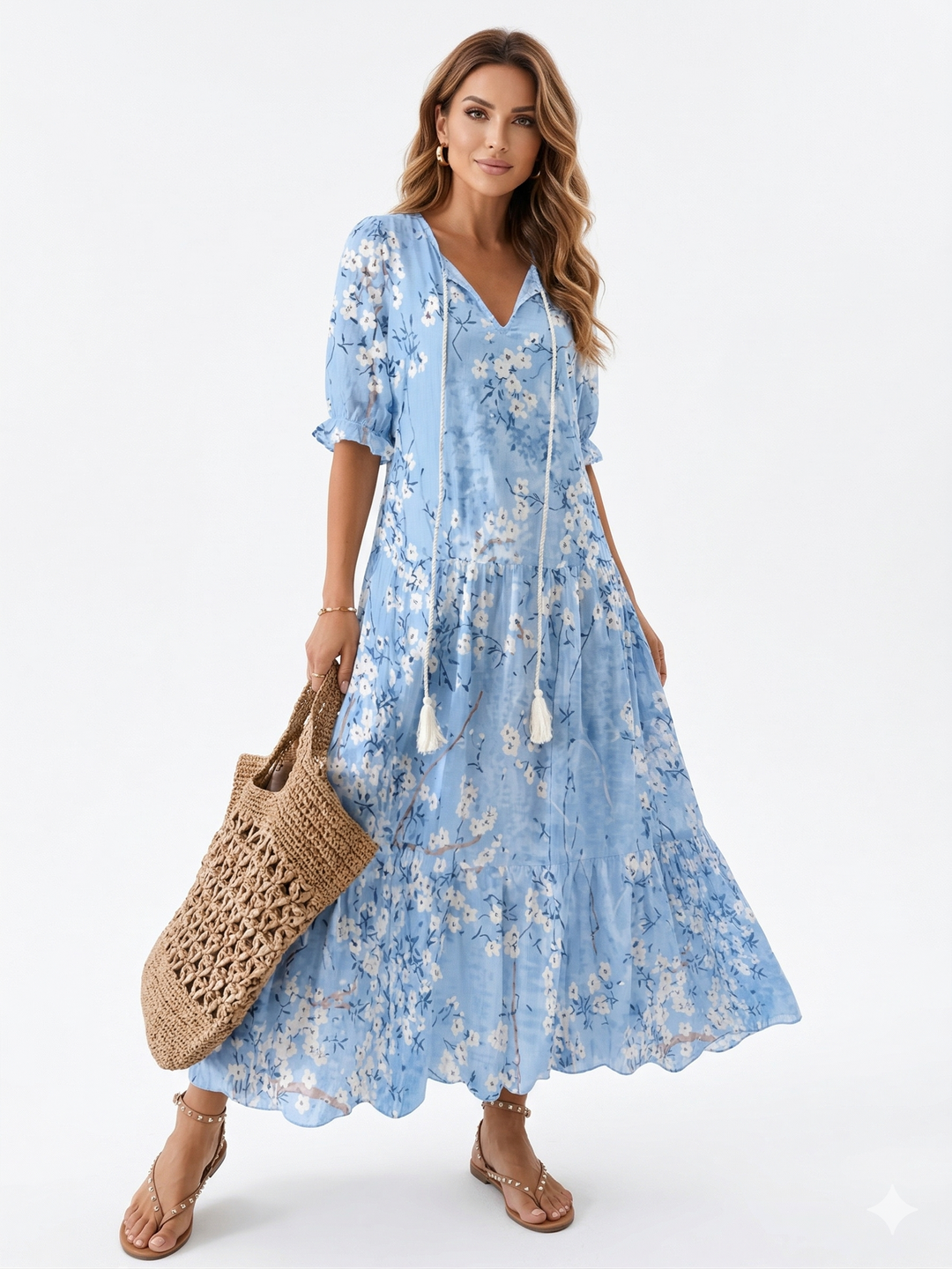 Luna – Lehká Boho Šaty