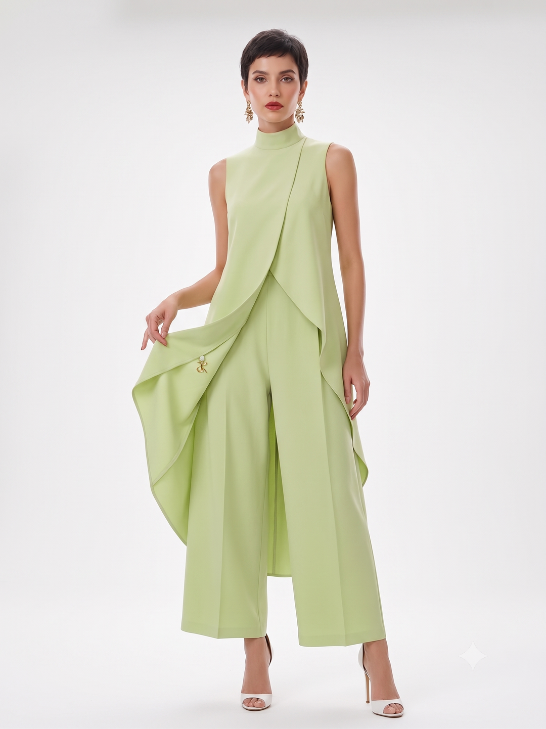 Martina | Elegantní dlouhé monokryté šaty