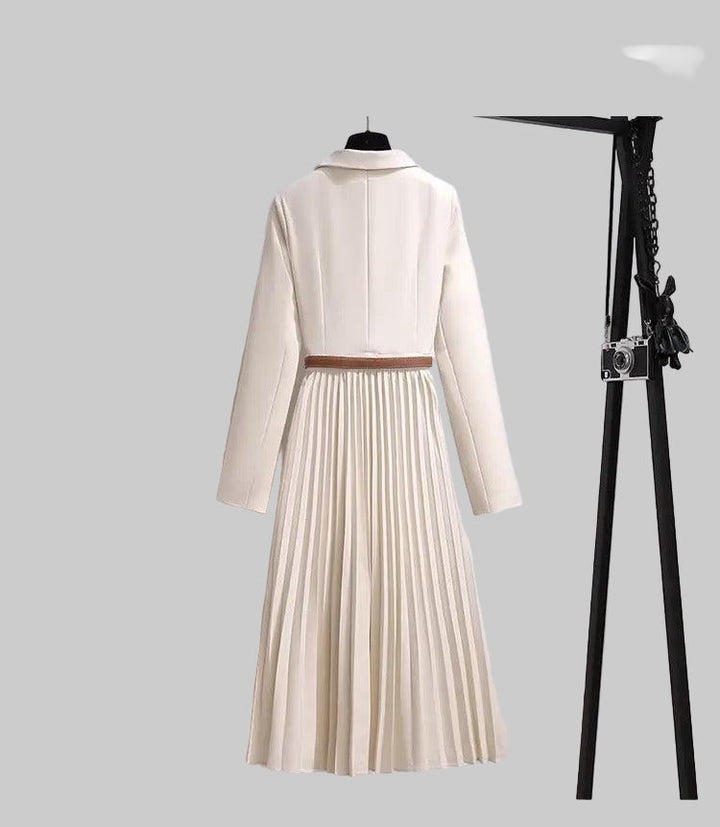 Nové Elegantní Plyšové Sakačkové Šaty