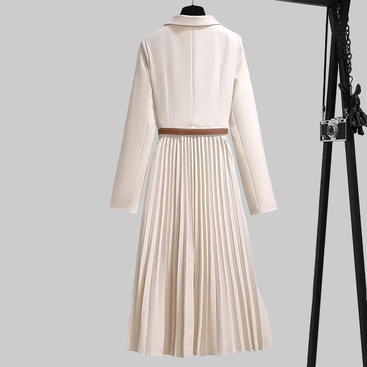 Nové Elegantní Plyšové Sakačkové Šaty
