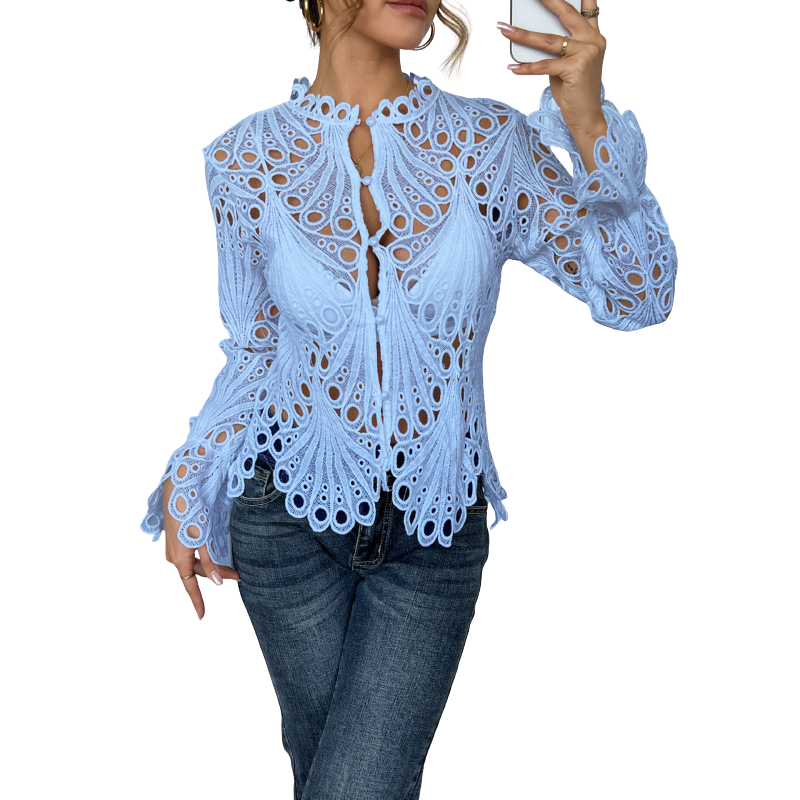 SARAH™ – Moderní Blůza s Výřezy