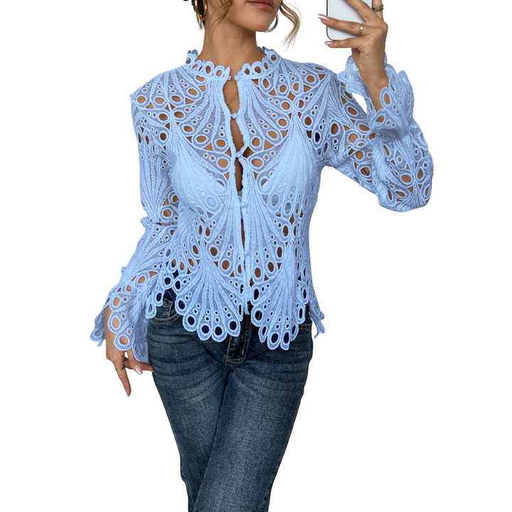 SARAH™ – Moderní Blůza s Výřezy
