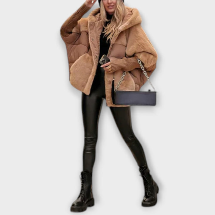 Ava - Elegantní Puffový Kabát
