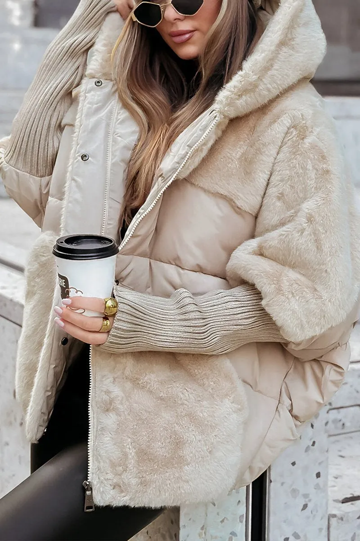 Ava - Elegantní Puffový Kabát