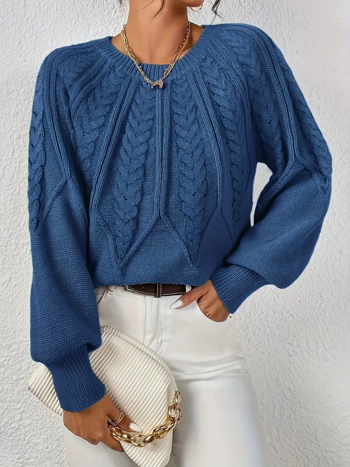 Özden - Elegantní Svetr s Dlouhým Rukávem