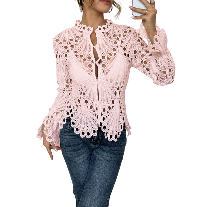 SARAH™ – Moderní Blůza s Výřezy