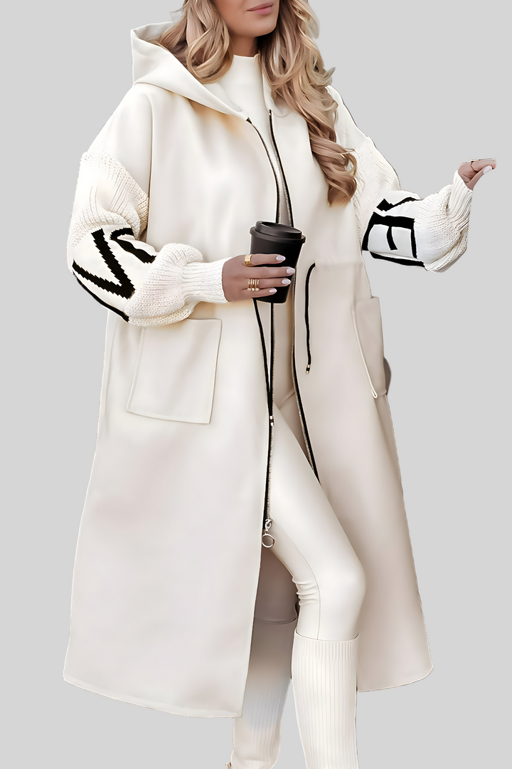 Rosana | Elegantní Bunda s Kapucí