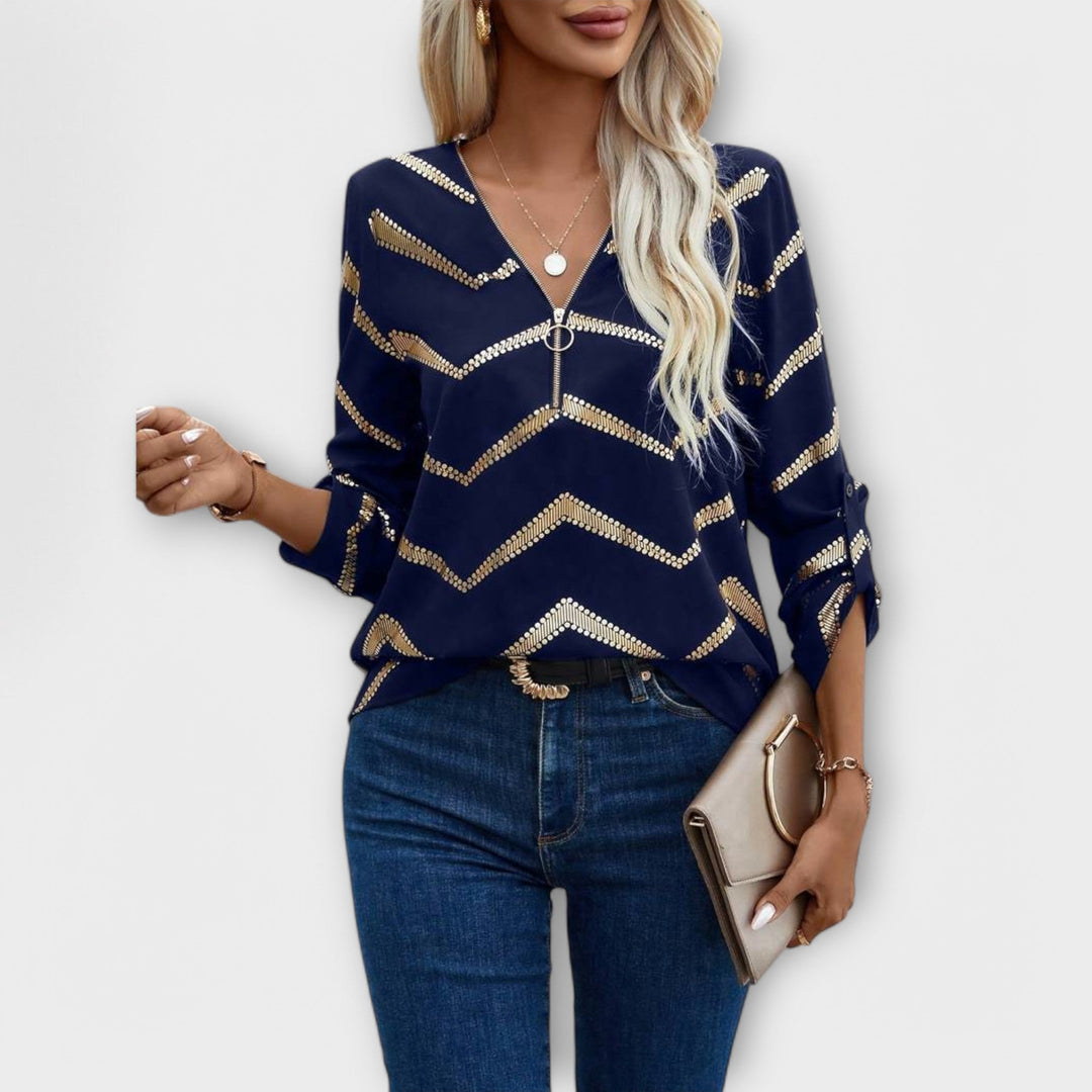 Emma - Klasická blůza s elegantním designem
