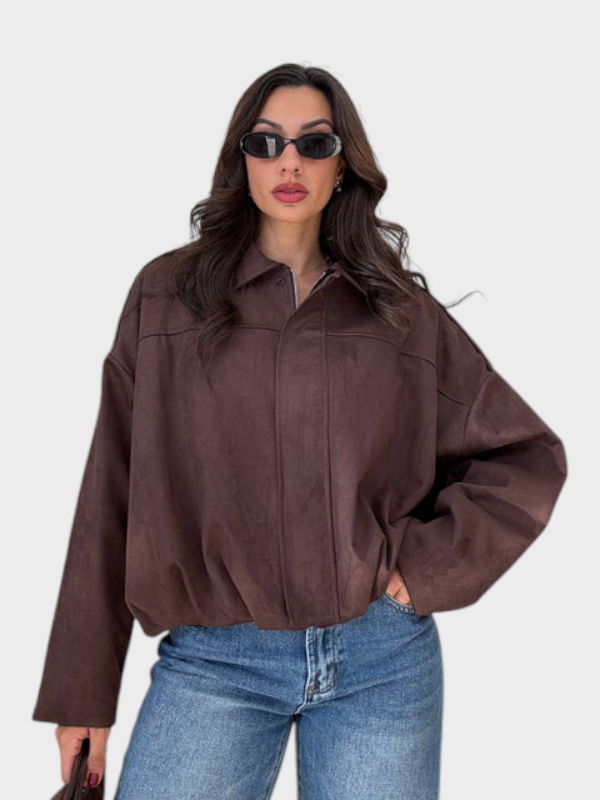 Vita | Suedová bomber bunda