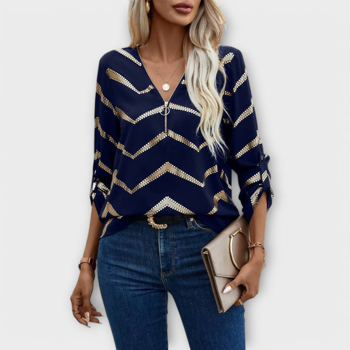 Emma - Klasická blůza s elegantním designem