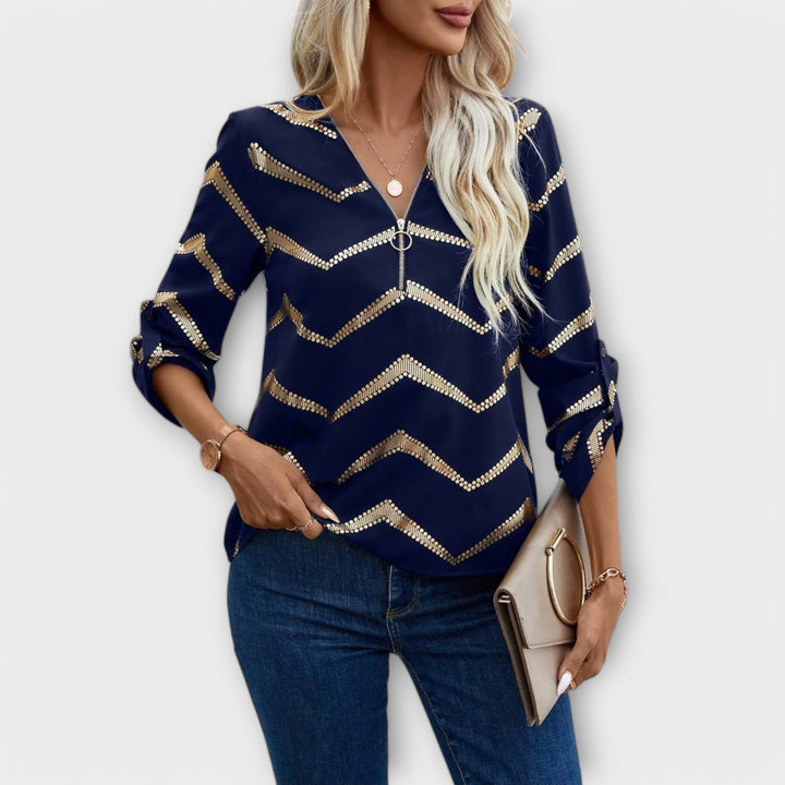Emma - Klasická blůza s elegantním designem