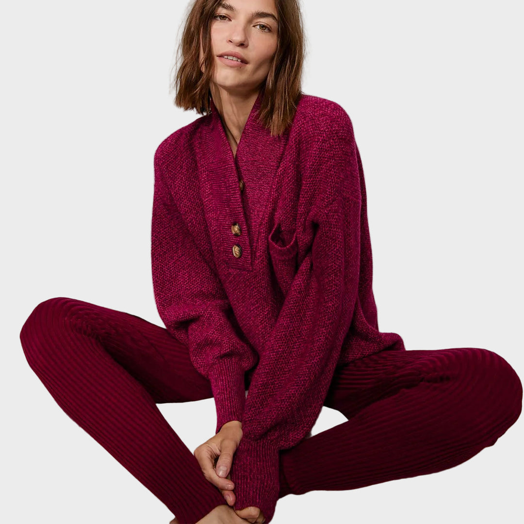 Cottonsilk™ Henley košile s kapsou