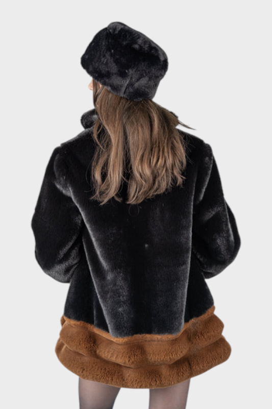 Maiken | BUNDA S DVOUBAREVNÝMI OBLAKY