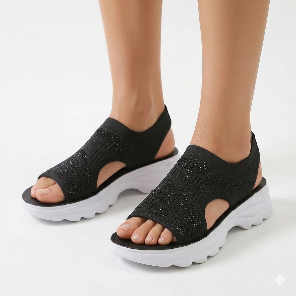 Yolanda | Ergonomické sandály s polstrováním