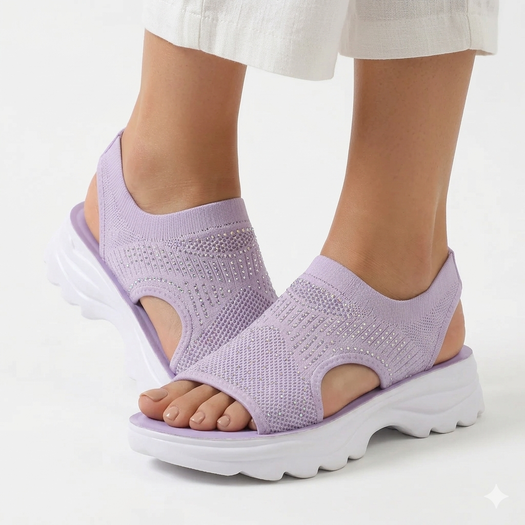 Yolanda | Ergonomické sandály s polstrováním