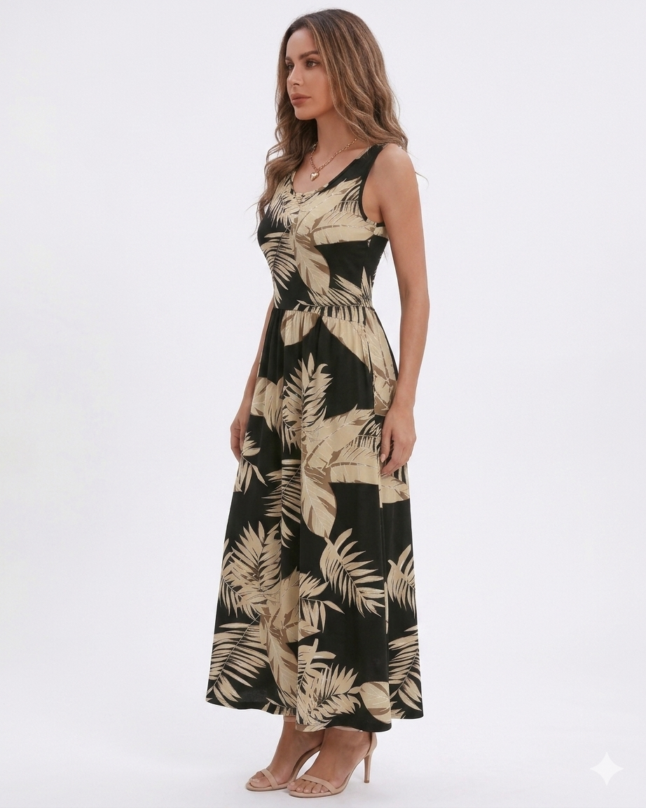 Eliška - Šaty Elegantní Rafinované Rybí Kostra Bez Rukávů