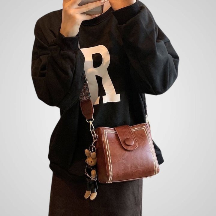 Urō | Retro Taška s Nastavitelným Širším Popruhem