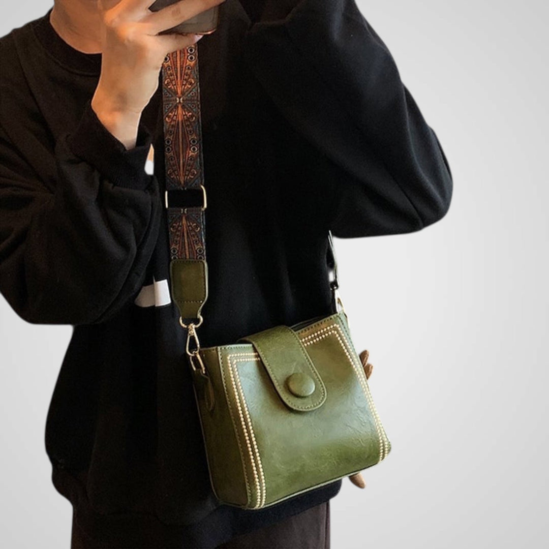 Urō | Retro Taška s Nastavitelným Širším Popruhem