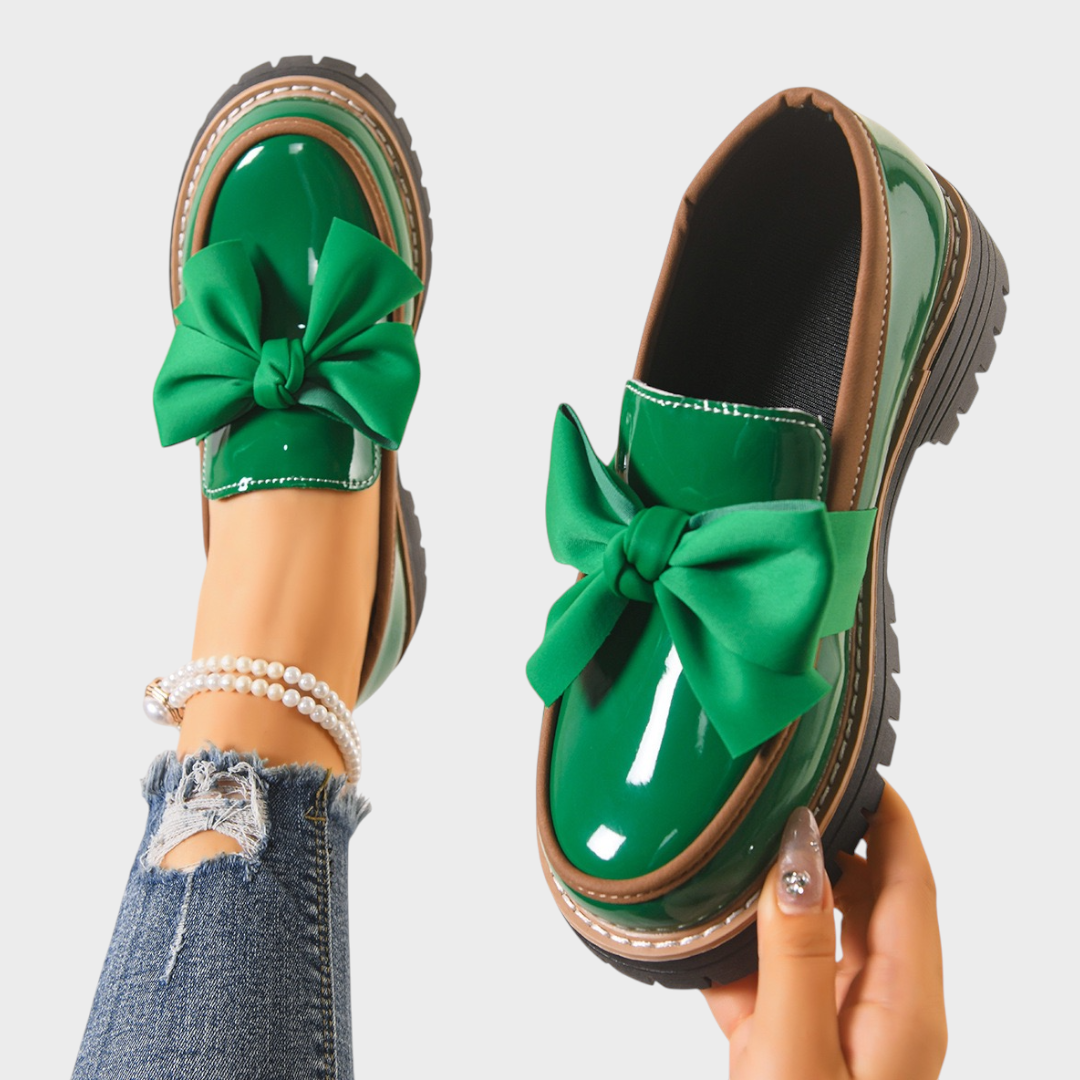 Monika | Komfortní dámské slip-on mokasíny s tlustou protiskluzovou podrážkou