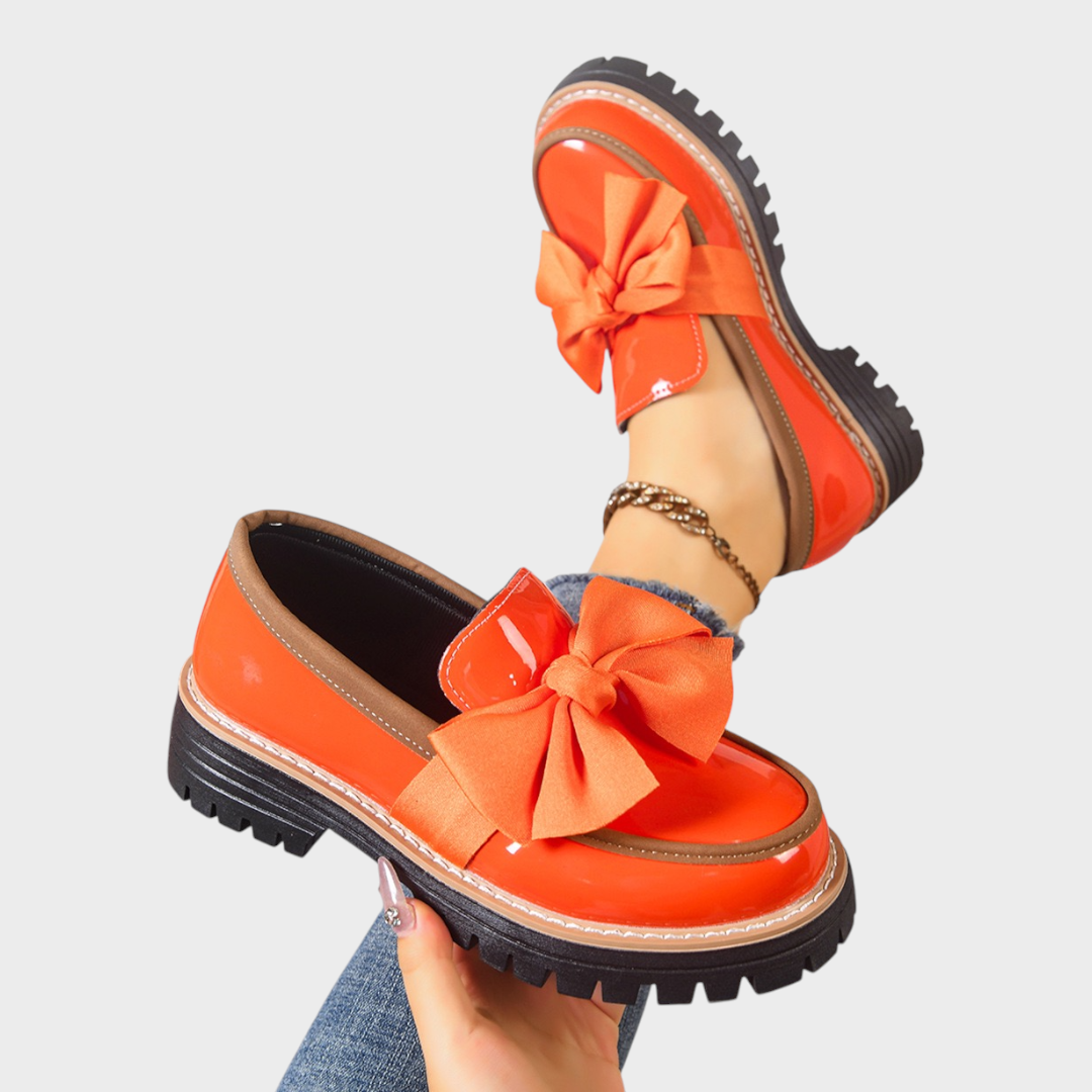 Monika | Komfortní dámské slip-on mokasíny s tlustou protiskluzovou podrážkou