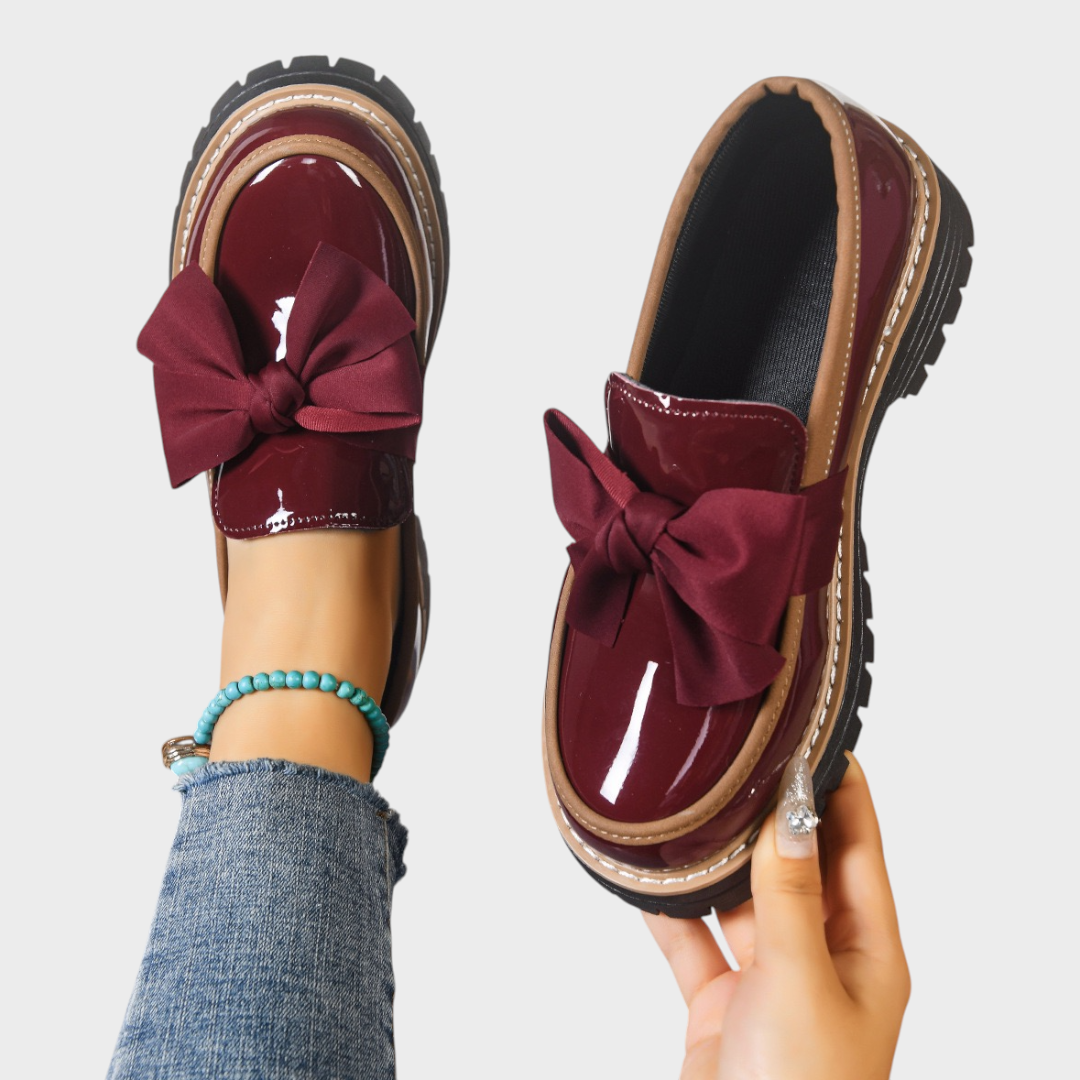 Monika | Komfortní dámské slip-on mokasíny s tlustou protiskluzovou podrážkou