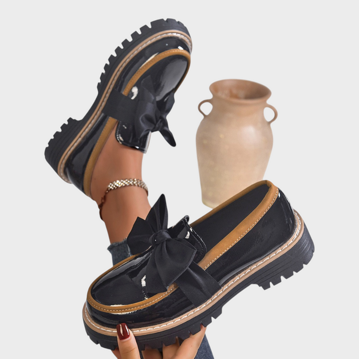 Monika | Komfortní dámské slip-on mokasíny s tlustou protiskluzovou podrážkou