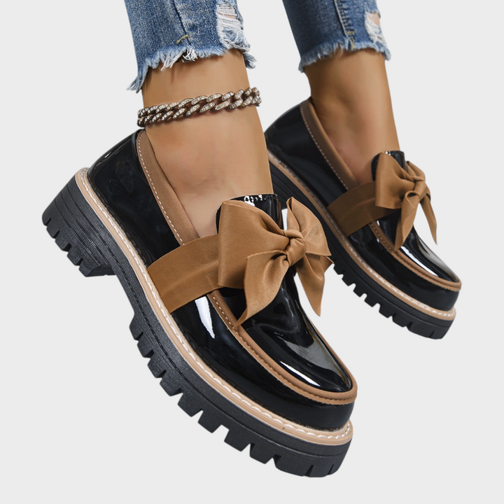 Monika | Komfortní dámské slip-on mokasíny s tlustou protiskluzovou podrážkou