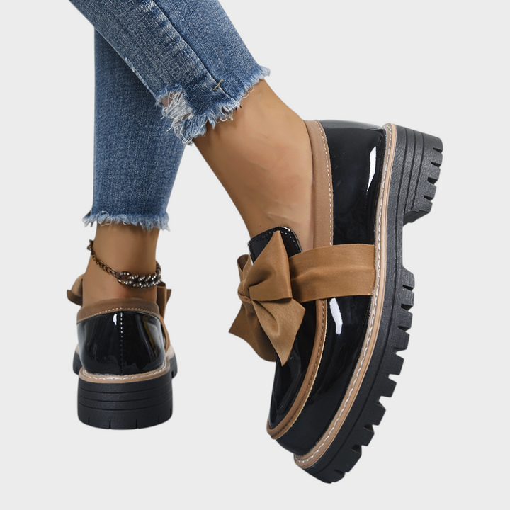 Monika | Komfortní dámské slip-on mokasíny s tlustou protiskluzovou podrážkou