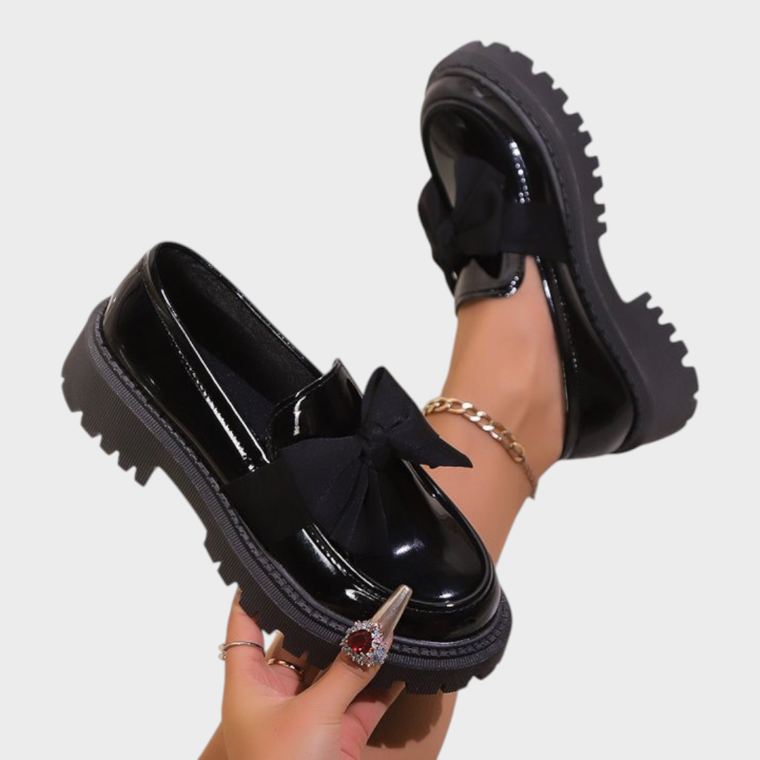Monika | Komfortní dámské slip-on mokasíny s tlustou protiskluzovou podrážkou