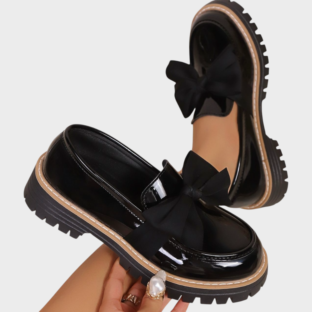 Monika | Komfortní dámské slip-on mokasíny s tlustou protiskluzovou podrážkou
