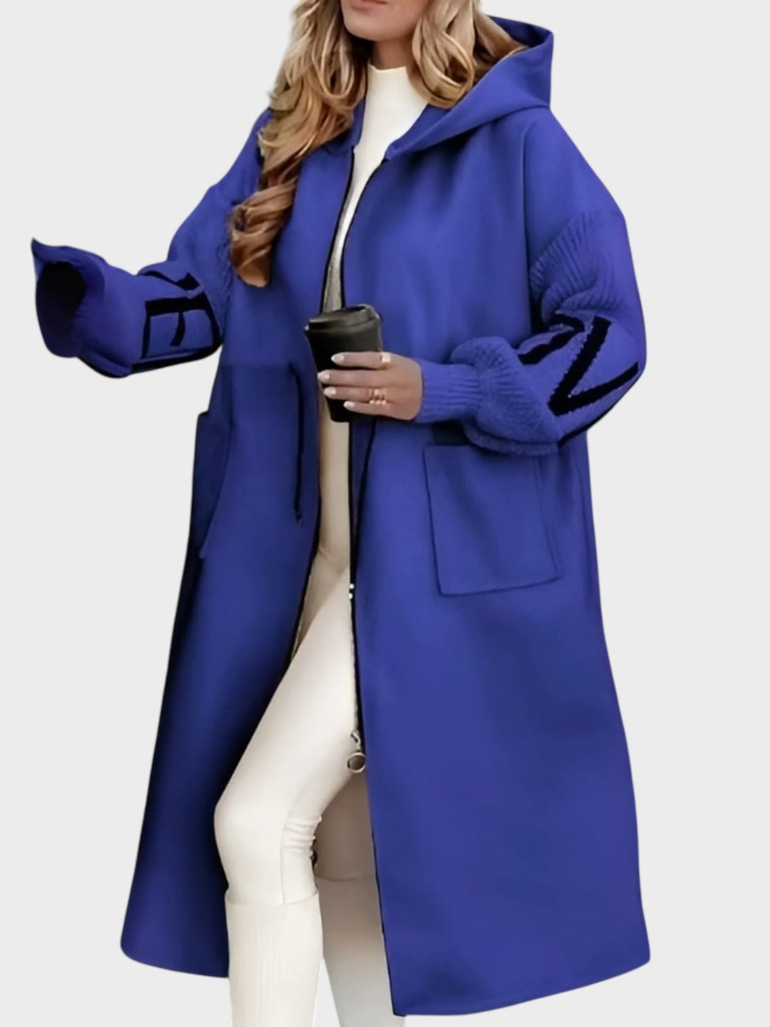 Rosana | Elegantní Bunda s Kapucí