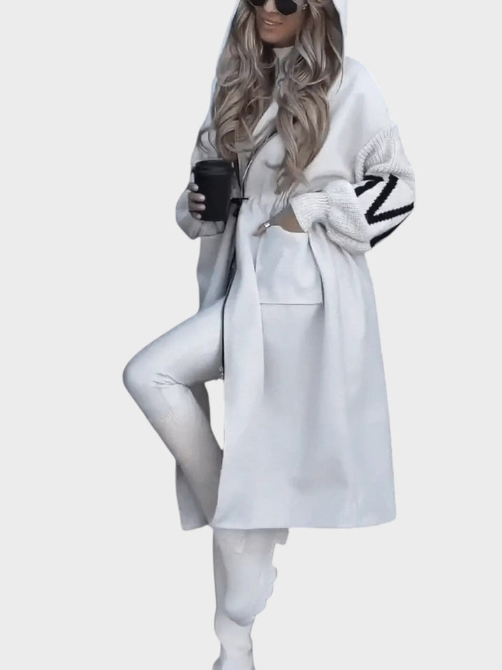 Rosana | Elegantní Bunda s Kapucí