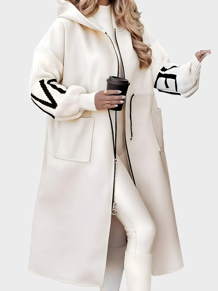 Rosana | Elegantní Bunda s Kapucí