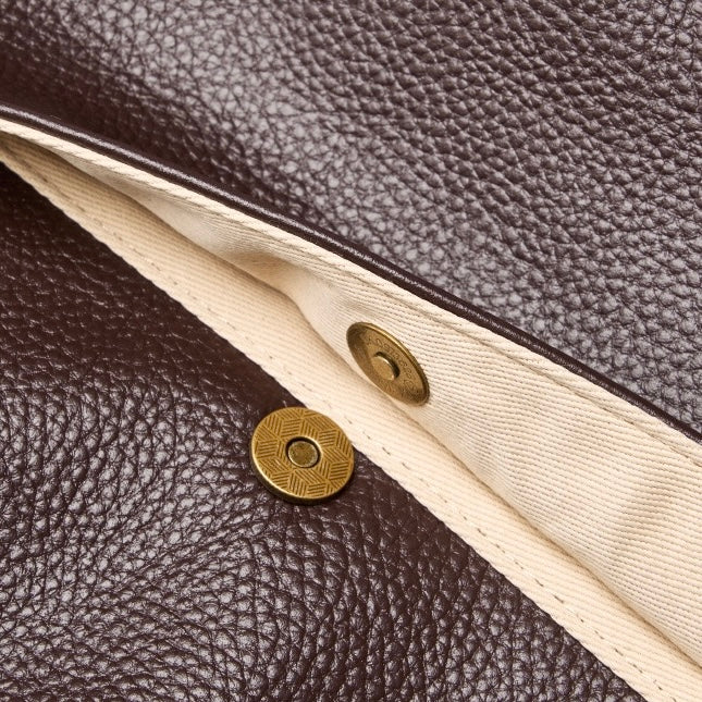 Adriani | Retro měkká taška z pravé kůže minimalistického stylu pro každodenní použití