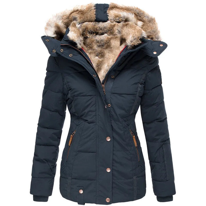 Grace™ - comfortable warm winter coat from fur