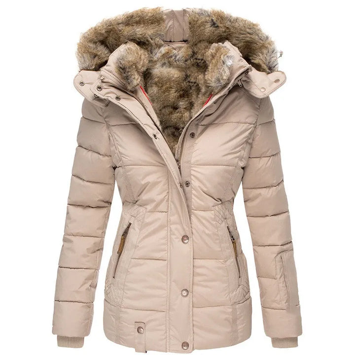 Grace™ - comfortable warm winter coat from fur