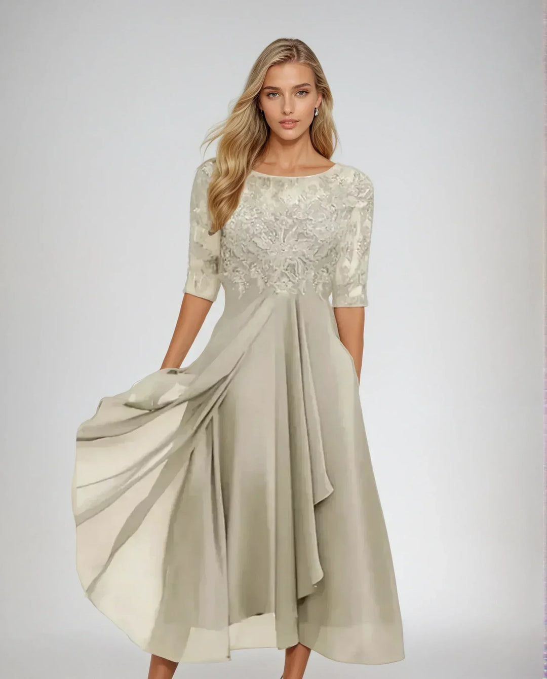 Margarita - Elegantní večerní šaty z krajky