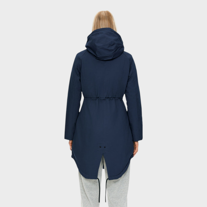 Eilish | Parka s fleecem a kapucí a kapsami