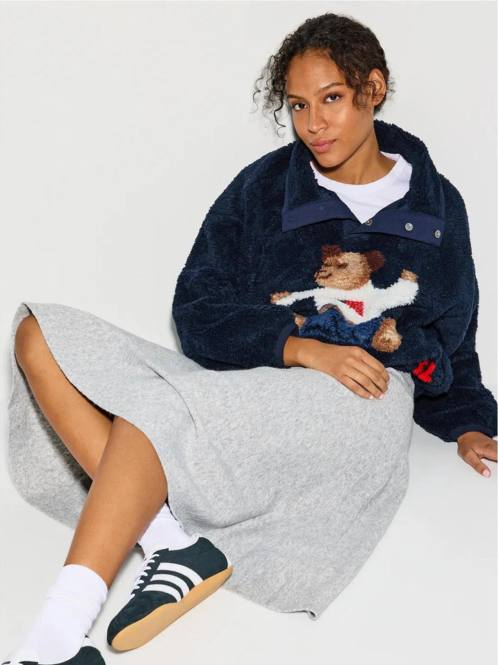 Riu - Fleece / Medvědí fleece (Fleece bunda s medvídkem)