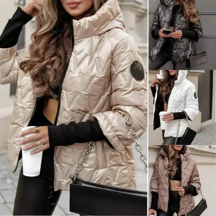Lunara™ | Čtvercová Zimní Bunda | Teplá, Lehká a Stylová