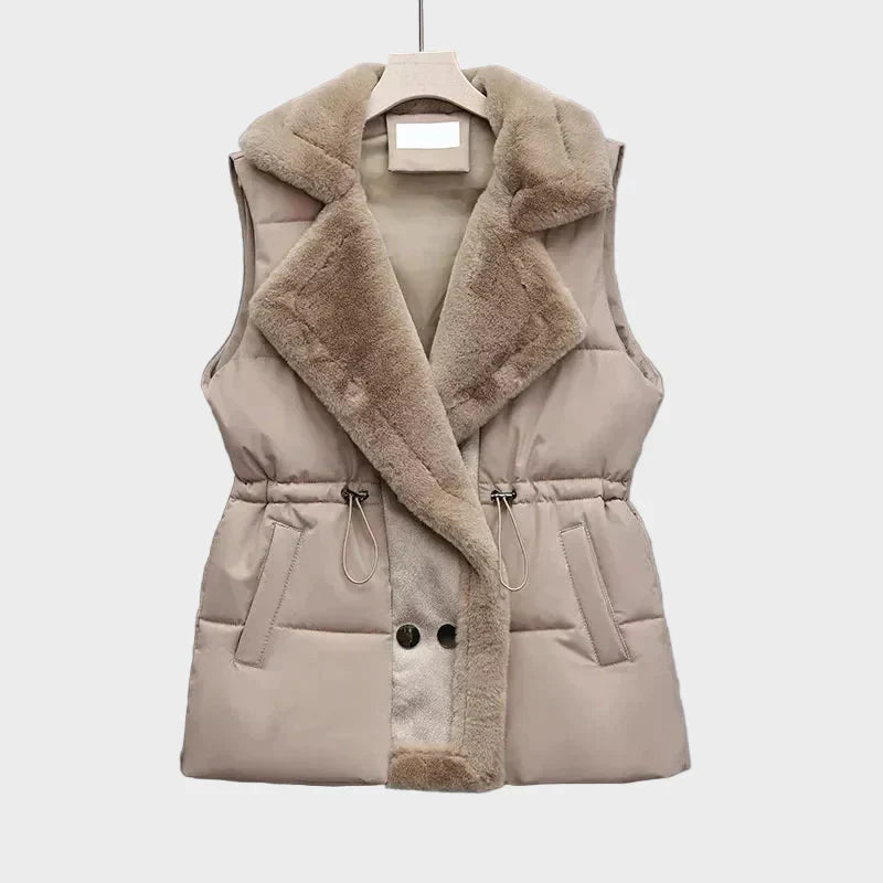 Eina | Puffer vesty s čtvercovým designem