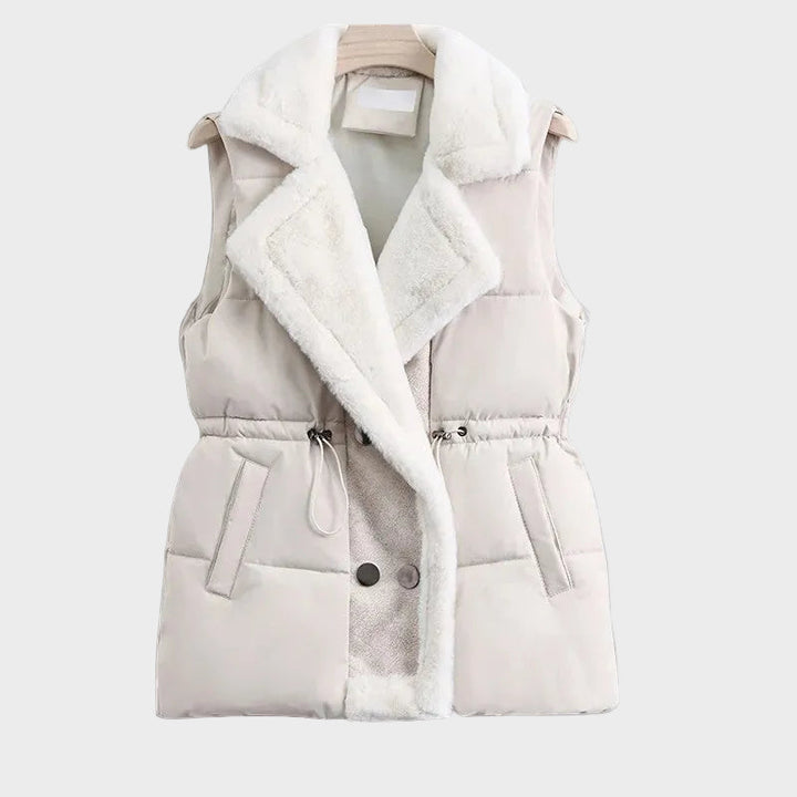 Eina | Puffer vesty s čtvercovým designem