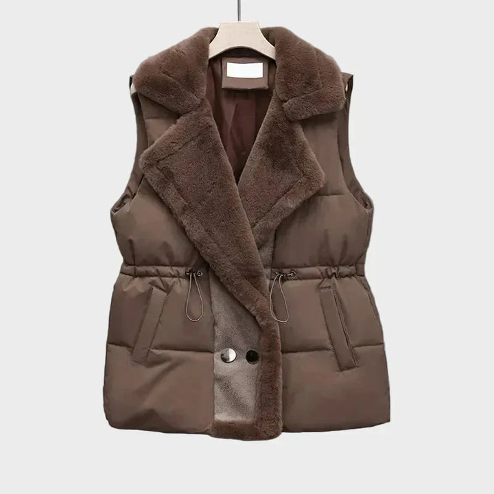 Eina | Puffer vesty s čtvercovým designem