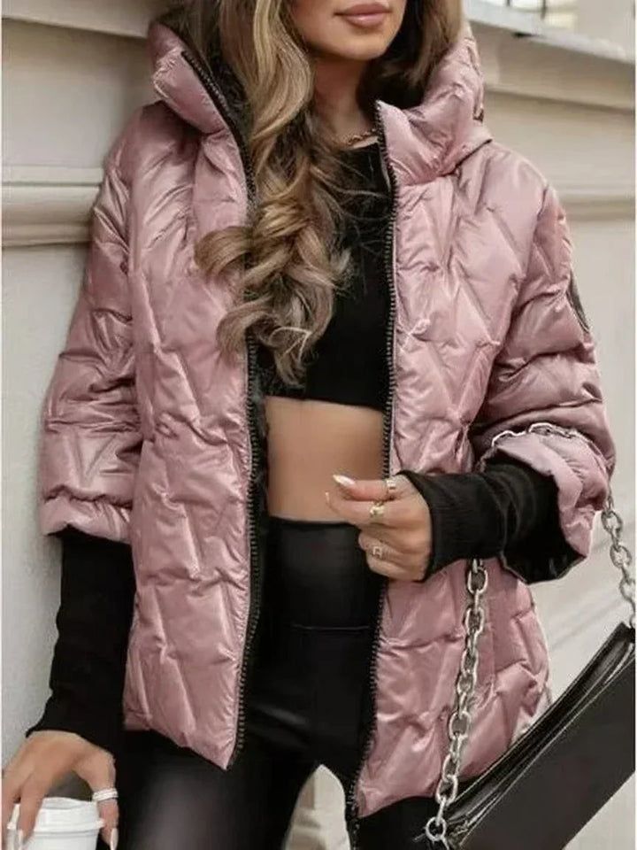 Lunara™ | Čtvercová Zimní Bunda | Teplá, Lehká a Stylová